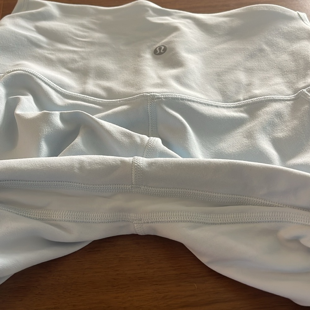 Lululemon Align HR pants 25 with pockets Powder Blue size 8 - Picture 7 of 7